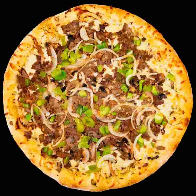 A Philly pizza from Napoli Pizza & Restaurant in Las Vegas.