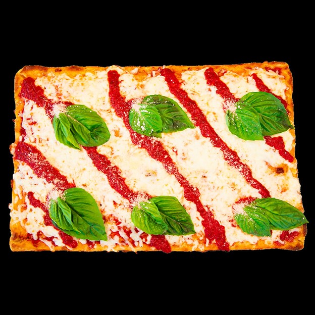 A pizza from Napoli Pizza & Restaurant.