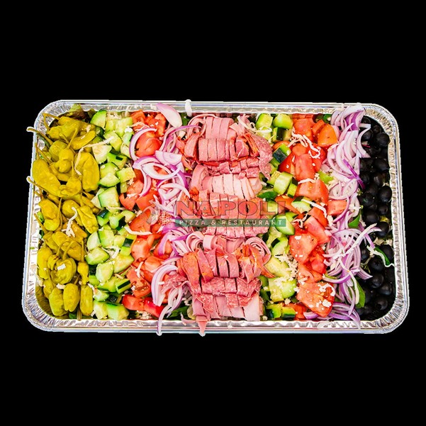 A catered salad from Napoli in Las Vegas.